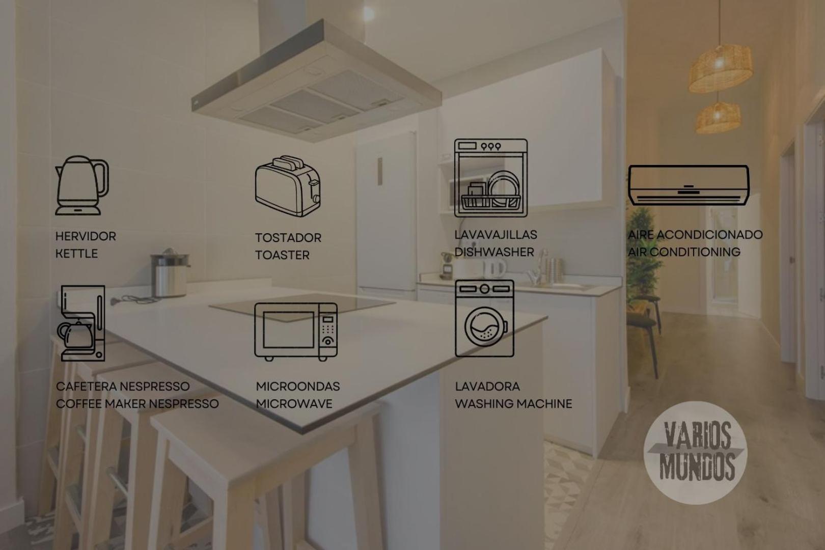 מדריד Central&Modern Apt 4Hab Para 9P En La Latina מראה חיצוני תמונה